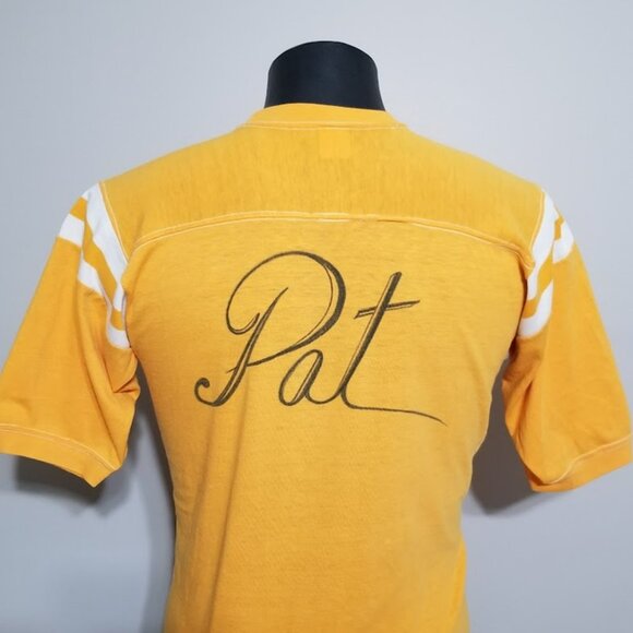 Vintage New Orleans Football Saints Pat Air Brushed Jersey Tee Shirt XL - Picture 3 of 13